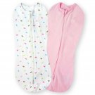 SwaddleMe Pod 2-PK, Baby Bows (NB)