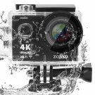 Action Camera, ZONKO 4K Ultra HD WiFi Sports Camera, 12MP 170 Degree Wide-Ang...
