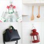 Self Adhesive Hooks Hangers - Heavy Duty 20 lb - Sticky Wall Hangers Without ...
