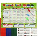 Magnetic Reward Chart Set, Includes: 20 Magnetic Chores, 240 Magnetic Stars &...