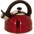 Magefesa 2.1-Quart Sabal Stainless Steel Tea Kettle, Red