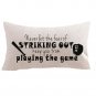 Baseball sayings never let the fear of striking out Baseball sets bat gifts C...