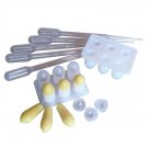 Suppository Mold Tray Kit - Reusable, 2 Trays - Makes 12 Suppositories Per Se...