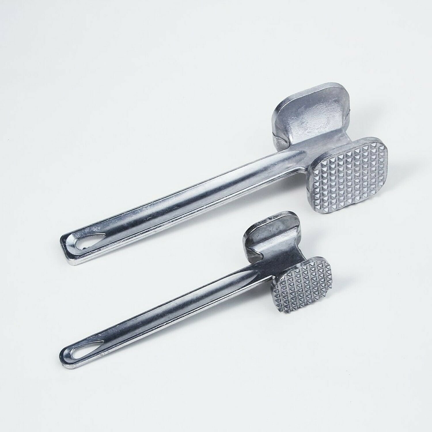 Large & Small Size Stainless Steel Aluminium Double Side Beaf Steak Mallet Me...
