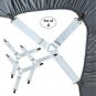 RayTour Bed Sheet Holder Straps, Adjustable Bed Sheet Fastener and 3 Way Matt...