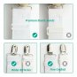 RayTour Bed Sheet Holder Straps, Adjustable Bed Sheet Fastener and 3 Way Matt...