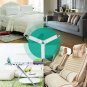 RayTour Bed Sheet Holder Straps, Adjustable Bed Sheet Fastener and 3 Way Matt...