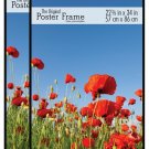 MCS 22.38x34 Inch (2pk) Original Poster Frame, Black (65548)