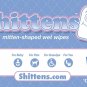Shittens Disposable Mitten-shaped Wet Wipes, 20 Count 1-PACK