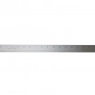 Officemate OIC Classic Stainless Steel Metal Ruler, 18 inches with Metric Mea...