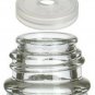 Hot Sauce Bottles with Black Caps & Shrink Bands, 5 Oz - Case of 12