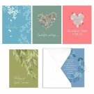 Heartfelt Sympathy Card Assortment Pack - Set of 25 cards - 5 of each design,...
