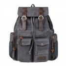 Laptop Backpack with USB Charging Port, P.KU.VDSLCanvas BackpackVintage Backp...