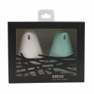 OLIKA 2-in-1 Hand Sanitizer, 0.7 Ounce (2 Pack Robin's Egg + Eggshell)