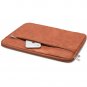 CASEZA Boston MacBook Pro 15 PU Leather Laptop Sleeve Brown - Premium Vegan L...