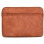 CASEZA Boston MacBook Pro 15 PU Leather Laptop Sleeve Brown - Premium Vegan L...