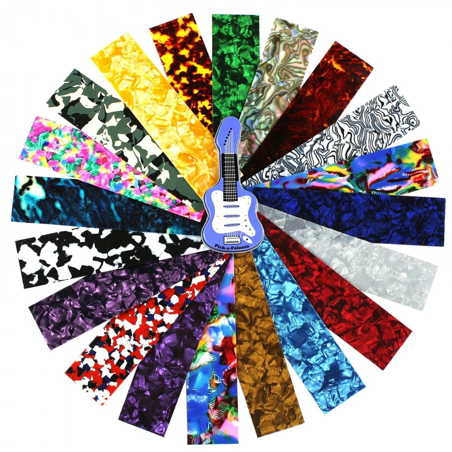 Pick-a-Palooza Guitar Pick Pack Custom Strips For Your Guitar Pick Maker - Gr...