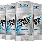 Speed Stick Power Antiperspirant Deodorant for Men, Unscented - 3 Ounce (6 Pa...