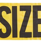 RoadPro RPWL-1472G 14.25" x 72" Over Size and Wide Load Reversible Banner wit...