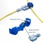 AIRIC 120pcs T-Tap Wire Splice Connectors Tap in Crimp Quick Splice Self-Stri...