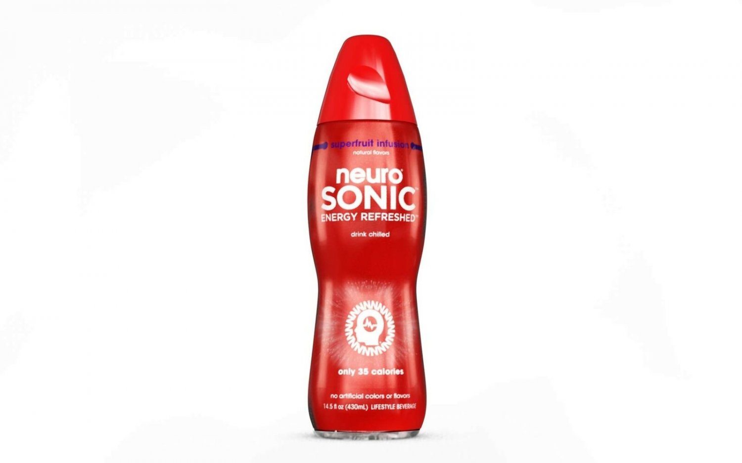 Neuro SONIC Super Fruit Infusion, 14.5 oz Bottles (Pack of 12)