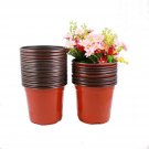 TRUEDAYS 6 Inch Plastic Flower Seedlings Nursery Supplies Planter Pot/pots Co...