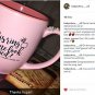 Does this ring make me look engaged? Engagement Gift - 14oz Pink Coffee Mug