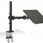 Mount-It! Laptop Notebook Desk Mount Stand with Full Motion Height Adjustable...