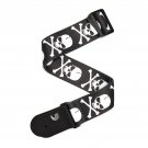 Planet Waves Woven Guitar Strap, Skull & Crossbones