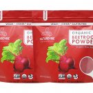 Organic Beet Root Powder (2 lbs), Raw & Non-GMO (2 Pack of 1 Pound Each) | Ni...