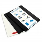 Sizzix 656471 Texture Boutique Accessory Embossing Pad, Standard, Black, 1 Pair
