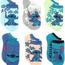 Lilo & Stitch Women's No Show Multi Pack Socks Set 9-11 Womens (Shoe: 4-10)