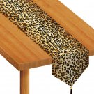 Beistle 57848 Printed Leopard Print Table Runner, 11-Inch by 6-Feet 1