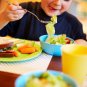 Green Eats 2 Pack Divided Plates, Blue