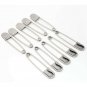Tool Gadget Large Safety Pins, 5 inch Safety Pins, 10 PCS Stainless Steel Saf...