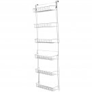 Lavish Home Closet Organizer with 6 Shelves, Over the Door Pantry Organizer a...