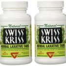 Swiss Kriss Herbal Laxative Tablets (Pack of 2)