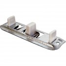 Prime-Line N 6560 Bypass Door Guide, Adjustable, Nylon/Steel,(Pack of 2) Mill
