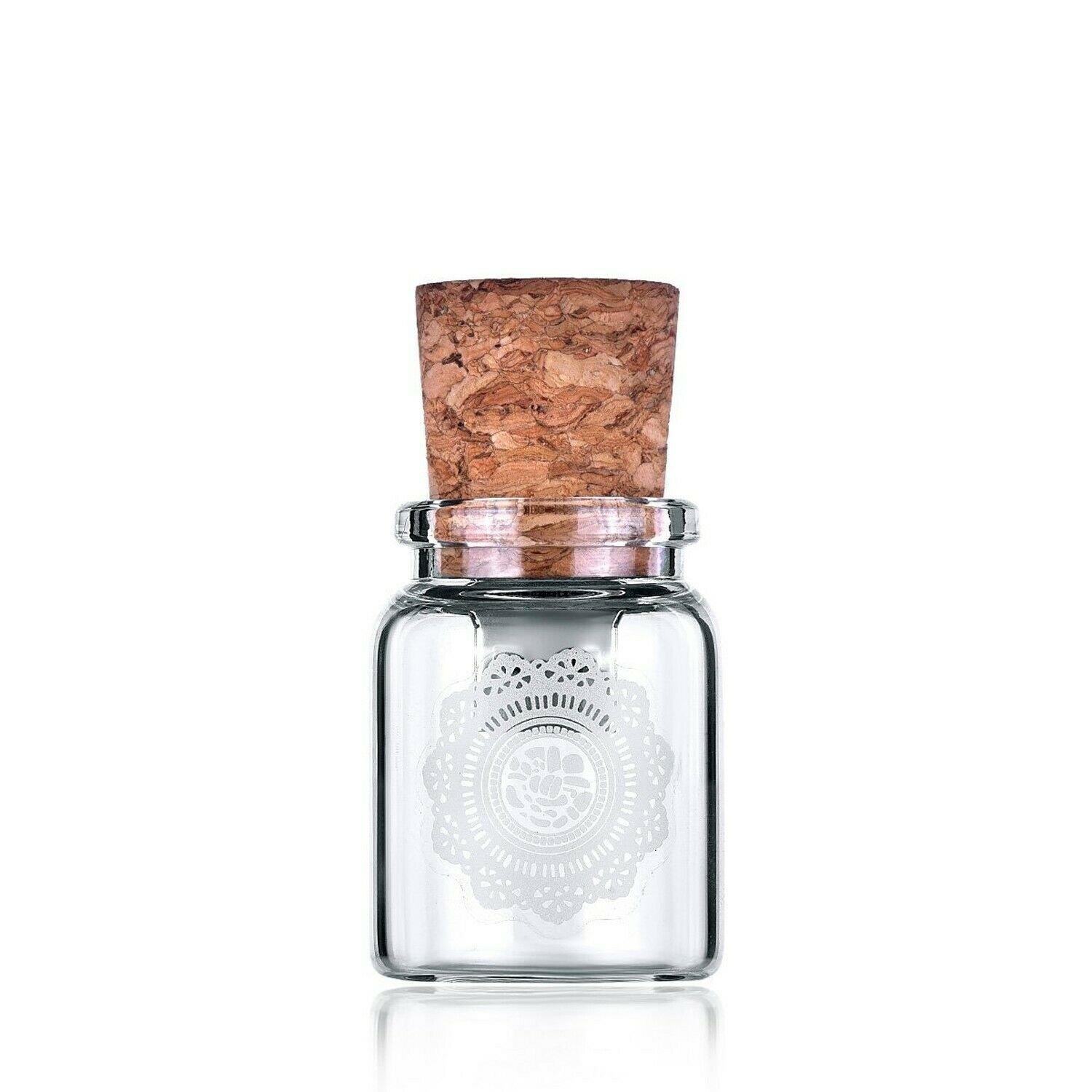 USB Flash Drive 32GB Gift Set Cute Glass Jar Flash Memory Stick Gifts for Girls
