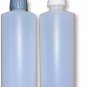 2 Pack Refillable 16 Ounce HDPE Squeeze Bottles With Push/Pull Button Top Dis...