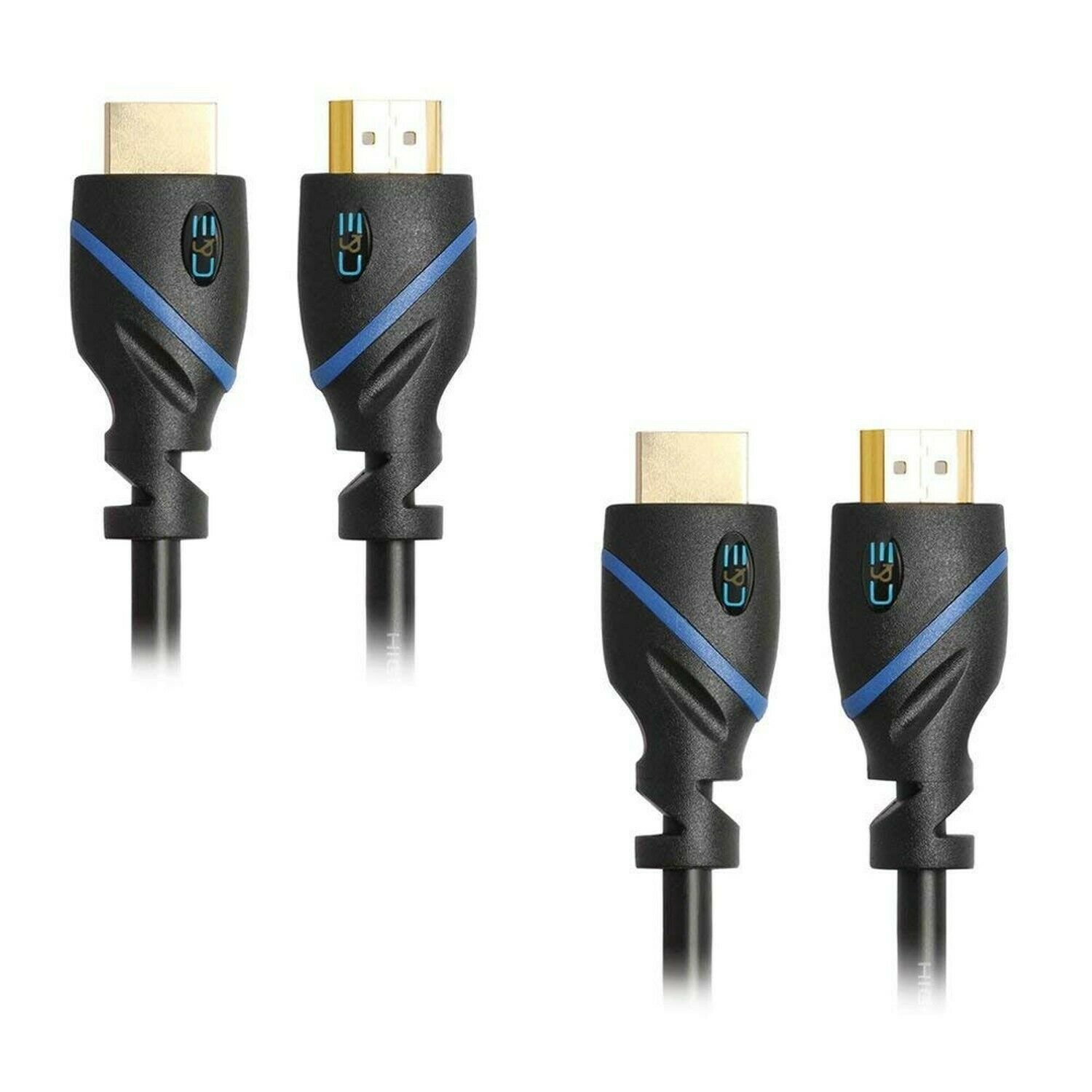 8ft (2.4M) High Speed HDMI Cable Male to Male with Ethernet Black (8 Feet/2.4...