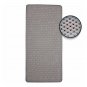Bath Mat for Tub, Memory Foam Non Slip Super Cozy Shower, 17x36 Inch Gray, Ba...