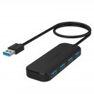 Lenovo USB Hub, 4 Port USB 3.0 Hub, Portable Data Hub with 19 Inch Long Cable...