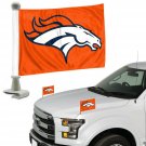 NFL Denver Broncos Flag Set 2Piece Ambassador Styledenver Broncos Flag Set 2P...