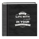 Pioneer Photo Albums EV-246CHLK/SM 200-Pocket Chalkboard Printed Smile Theme ...