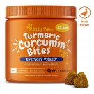 Zesty Paws Turmeric Curcumin for Dogs - Herbal Soft Chews with 95% Curcuminoi...
