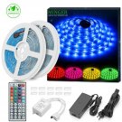 Minger LED Strip Lights Kit, Waterproof 32.8ft 5050 RGB 300led Strips Lightin...