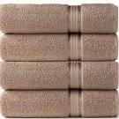 Cotton Craft - 4 Pack - Ultra Soft Oversized Extra Large Bath Towels 30x54 Li...