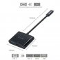 USB-C to HDMI Multiport Adapter, USKY Type-C to HDMI/USB-3.0/USB-C/F Adapter,...