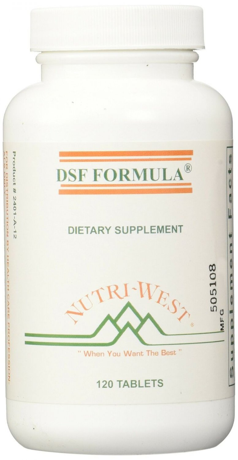 nutri-west DSF Formula Tablets, 120 Count 1